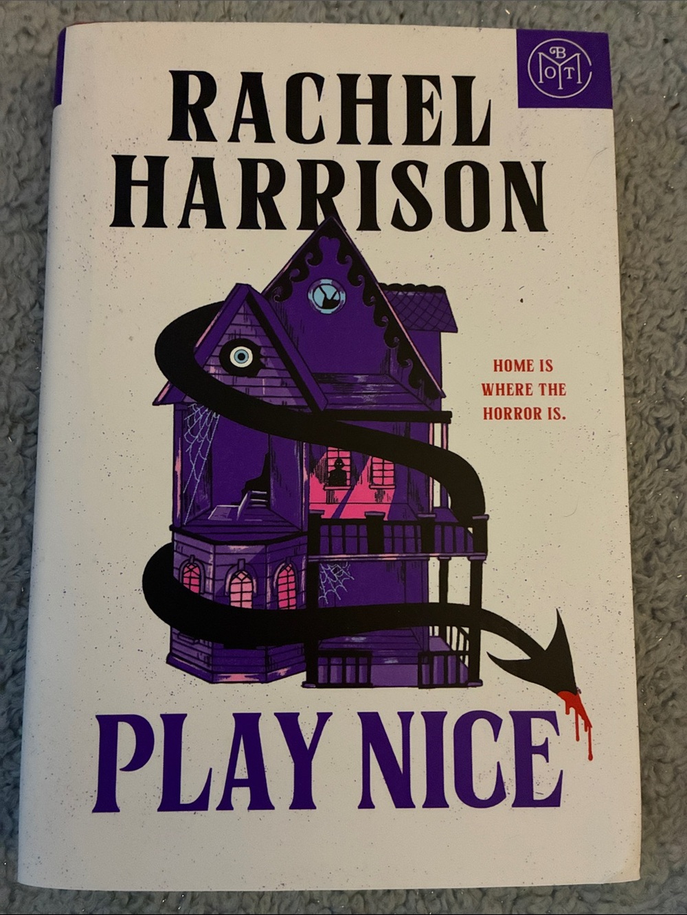 Play Nice - Purple Hardcover Home Games Book